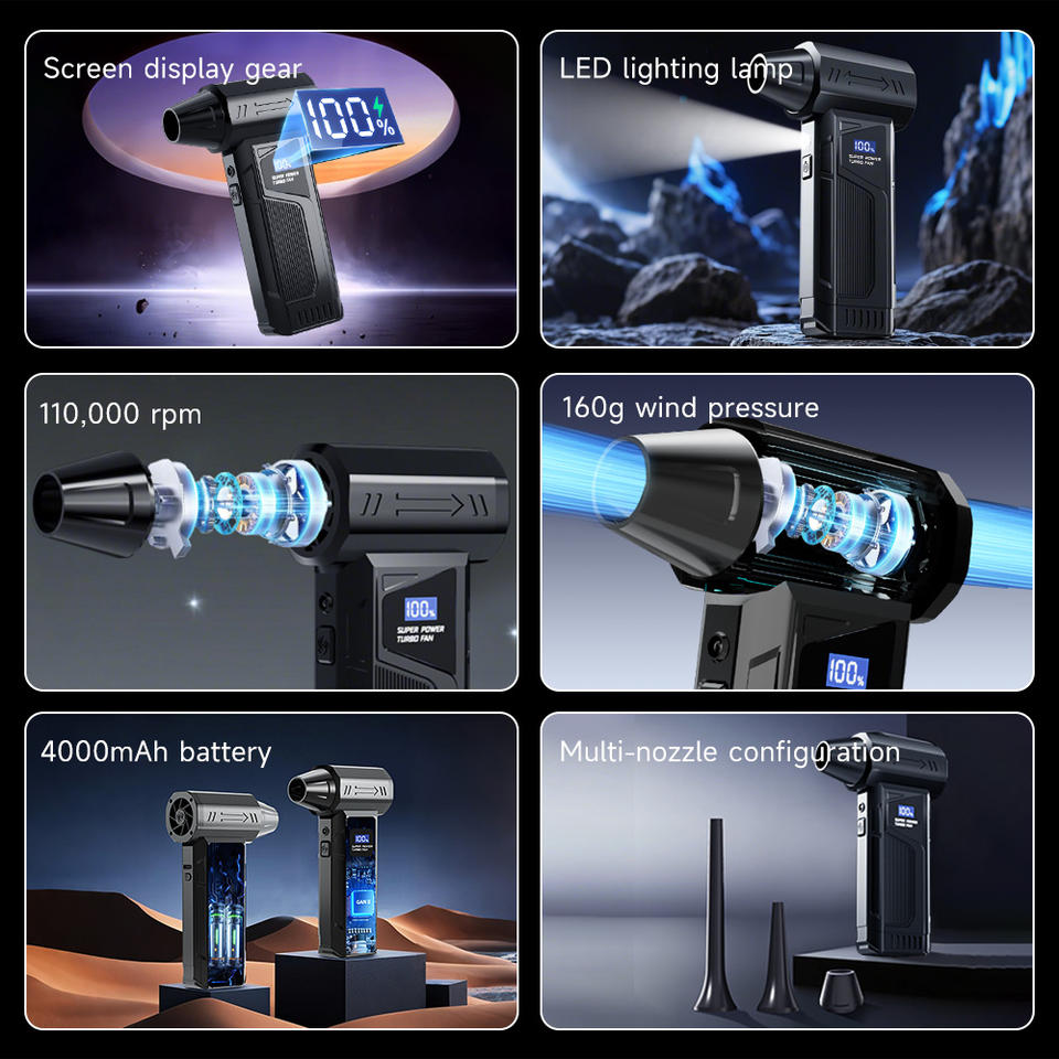 TurboClean 3-in-1 Handheld Fan™